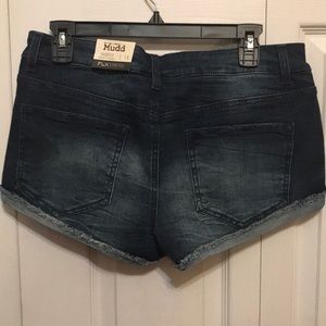 Mudd shortie FLX stretch blue Jean shorts size 13